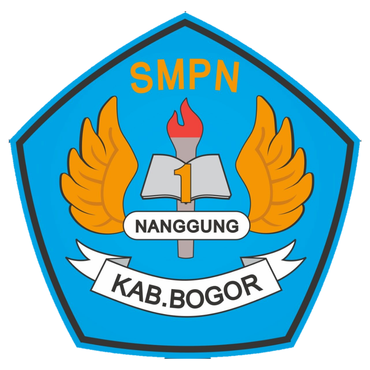 Logo SMPN 1 Nanggung 